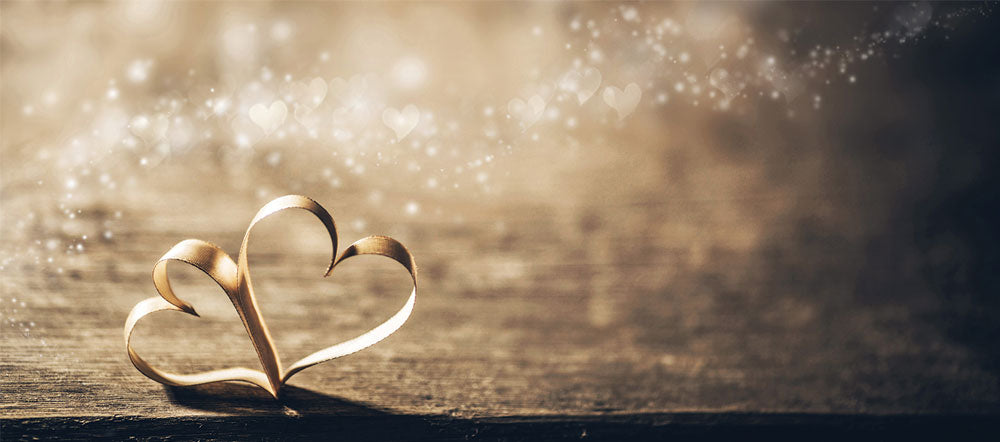 Image of two paper hearts