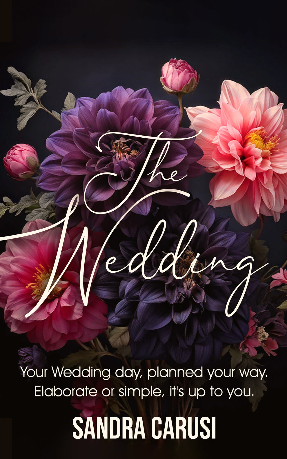 The wedding book cover