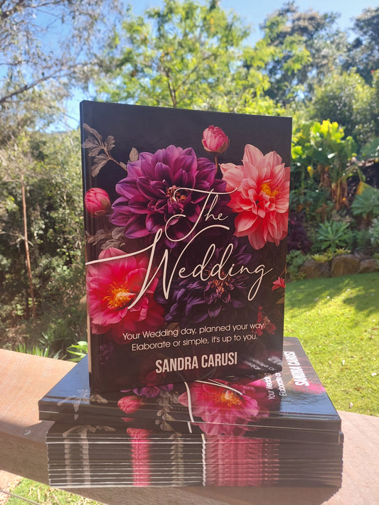 The wedding book cover